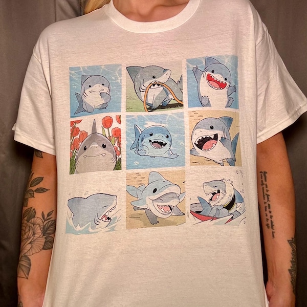 Camiseta unisex Jeff the Land Shark, camiseta Jeff Marvel Rivals, camiseta Jeff Shark