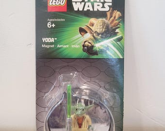 2013 Lego Star Wars Yoda Minifig Magnet