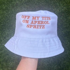 Aperol Spritz Hat, Spritz Lover Hat, Spritz Glass, Cocktail Lovers Gift Ideas, Aperitivo, Tini Time, Day Drinking, Vacation, Festival Hat