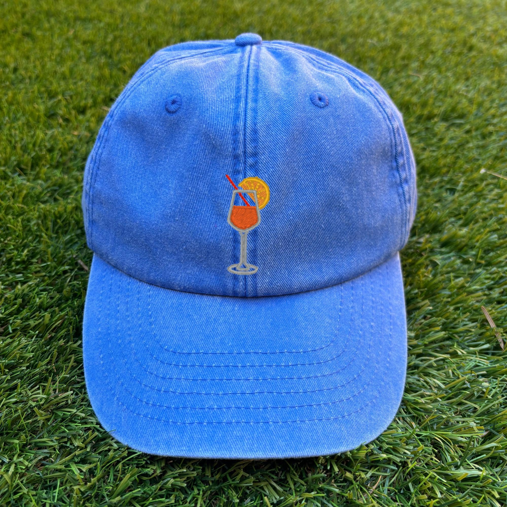 Gorra Bordada Aperol Spritz - Sombrero De Verano Para Amantes Del Cóctel - Regalo Ideal