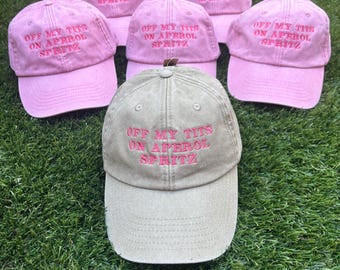 Embroidered Bride Squad Hats, Custom Wedding Party Baseball Caps | Bachelorette Party Caps | Bridal Shower Gift | Personalized Hat for Bride