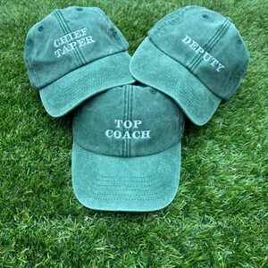 Cappellino da baseball ricamato personalizzato - Cappellino da papà personalizzato con nome o logo, cappellino vintage basso profilo, cappellino con testo personalizzato, regalo per lui o per lei
