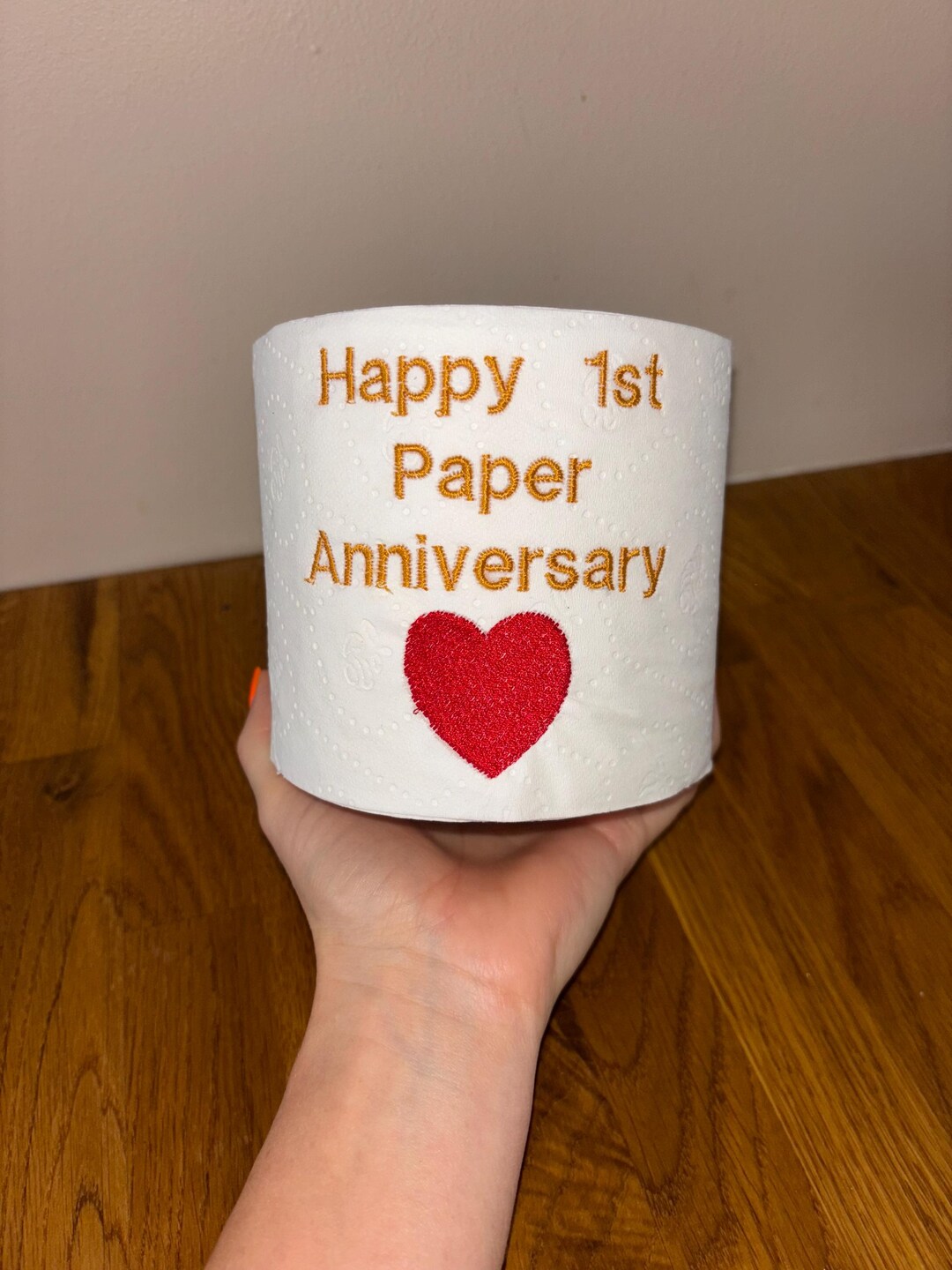 1st Paper Wedding Anniversary Gift, Novelty Gift for Couples, Funny ...