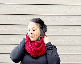 ultimate squish long infinity scarf | ready to ship | unisex scarf