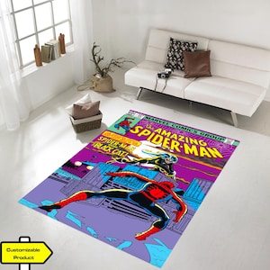 Spider Man Black Cat Cover, Amazing Spider-Man Rug, Spiderman Covers,  Comics Carpet, Spider Man  Comic Cover, Cover Book, Comic Book