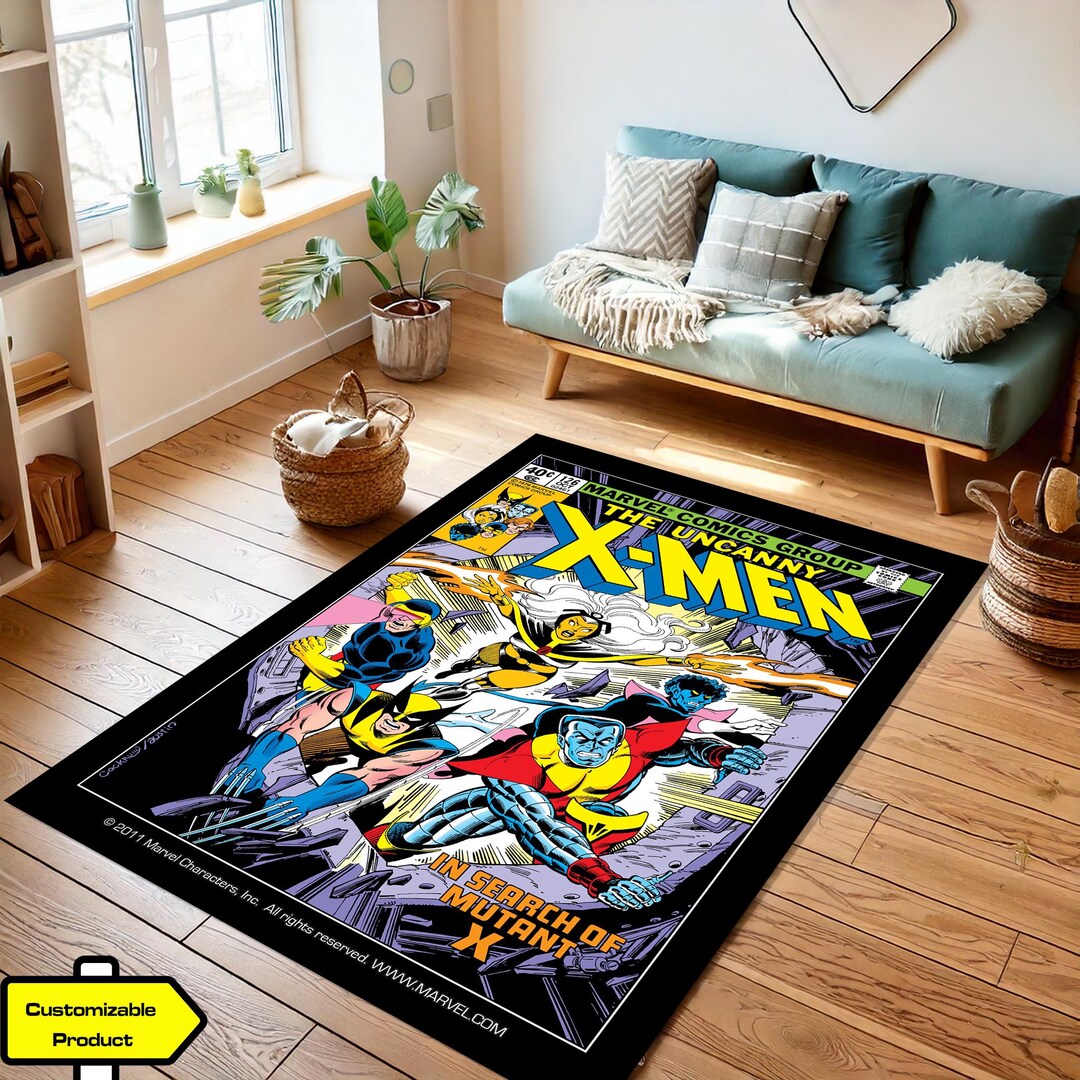 Mutant X, X-men Rug, X Men 97 Comic Book Art, Retro Comics - Etsy