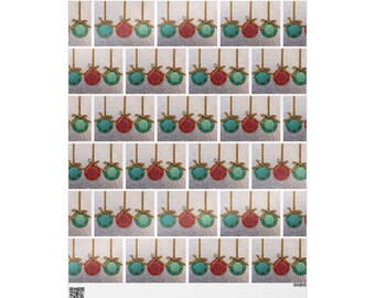 Bicycle Gear Ornaments Wrapping Paper