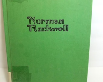 Norman Rockwell "Hometown" by Thomas Rockwell Hardcover Book, Windmill Books, Storybook, Rockwell Prints, Color Pictures Library Discard