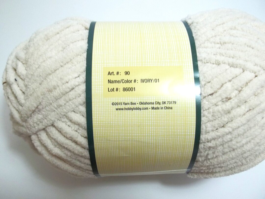 Yarn Bee Cozy Occasion Color ivory 1 Skein Etsy