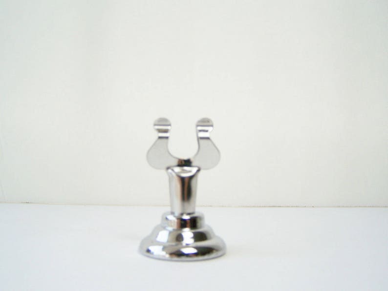 1 Stainless Steel Harp Clip for Label Buffet Food Marker Silver Place Card Holder Wedding Table Number Holder Number Stand Seating Cards