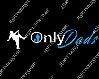 OnlyDads png, grappig vaderdagcadeau, zwarte mannen png, vaderdagcadeau, casual graphic voor hem, herenkleding vaderdag, png