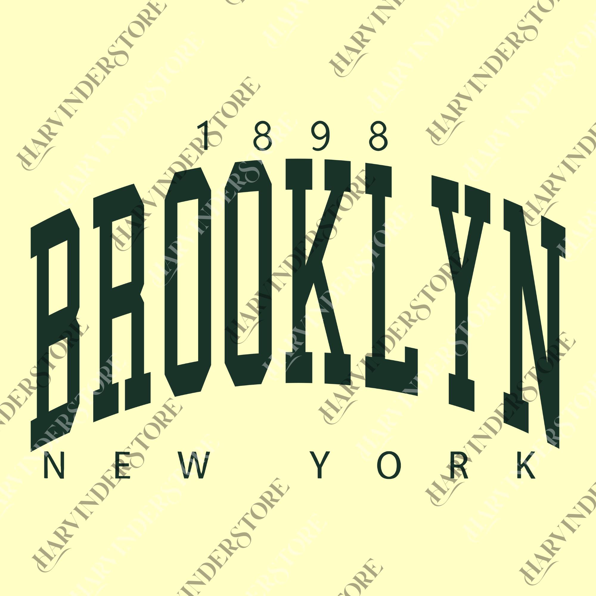 New York Brooklyn png, file digitale di Brooklyn, New York 1898 png, Brooklyn New York png, New York invernale png