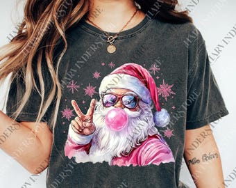 4 x 面白いサンタクロースバブルガム、男性と女性へのクリスマス