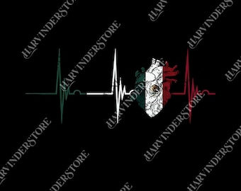 Battito cardiaco messicano png, Bandiera del cuore messicano png, Amanti del Messico png, Messicano orgoglioso png, Eredità messicana png, Orgoglio messicano png