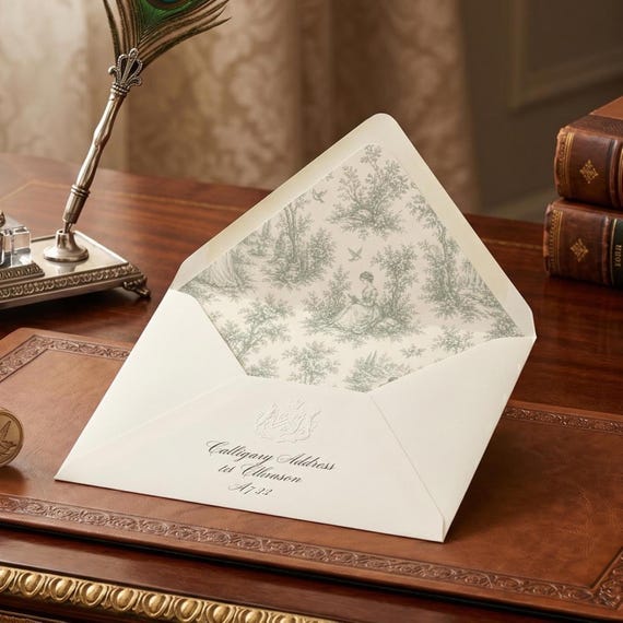 Sage Green Toile de Jouy Pattern, Romantic Garden Scene, Vintage Seamless Digital Paper