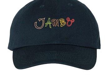 Embroidered Animal Kingdom Hat: Jambo House Animal kingdom dad hat