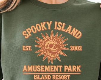 Spooky Island Shirt, Halloween Movie Shirt, Disco Skull Shirt, 90s Nostalgia Halloween, Vintage Horror Shirt, Halloween Gifts