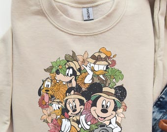 Family Safari Shirt - Safari Mickey Shirt - Family Matching Shirt - Safari Team Shirt - Mickey And Friends Shirt - Safari Lover Gift