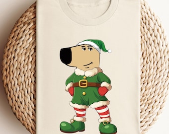 Chill Guy Shirt - Christmas Dog Shirt - Christian Santa Shirt - Father Of Christmas Shirt - Chill Guy Dog Meme Shirt - Christmas Gifts