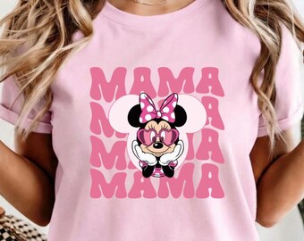 Disney Family Shirt, Mickey and Minnie Family T-Shirt, Disney Mama Dada Mini Shirt, Disney Mommy Birthday Shirt, Disney Family Trip Tee