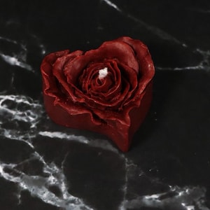 Low Temp Wax Play Candle: Scented Peony, Handmade