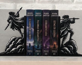 Sujetalibros Kaladin Stormlight | Archivo de las Tormentas  | Regalo para fans de Stormlight Archives y fantasía épica