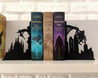 Fermalibri Mistborn – Ispirati a Mistborn, Allomanzia, Cosmere, Epic Fantasy | Regalo Mistborn