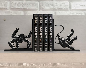 Fermalibri Project Hail Mary Ryland Grace e Rocky, decorazione di fantascienza, regalo per gli amanti dei libri di fantascienza