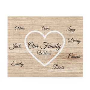 Custom Wedding Photo Puzzle – Personalized Gift for Couples | 120–500 Piece Jigsaw | Romantic Engagement or Anniversary Keepsake