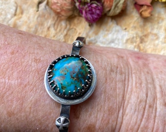 Kingman, turquoise, bracelet, cuff, sterling silver, southwestern,gemstone