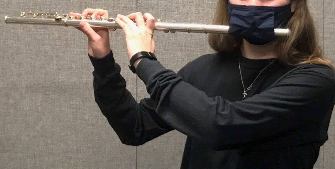 Flute Mask Pattern DIGITAL DOWNLOAD for Flute Players Etsy UK