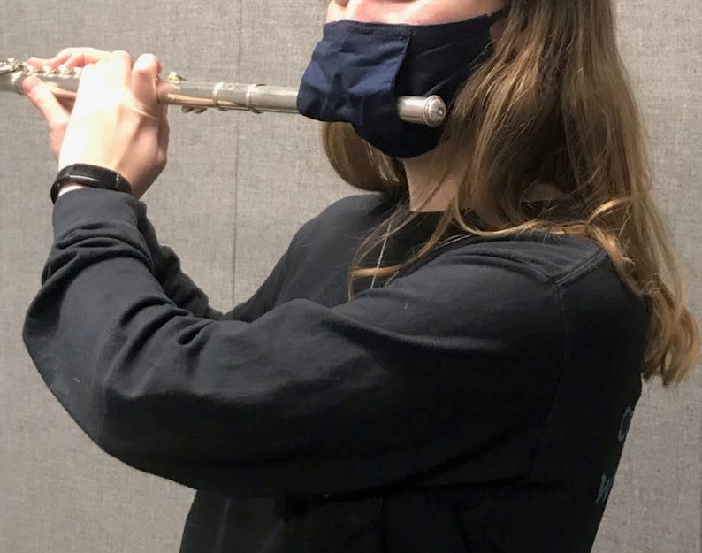 Flute Mask Pattern DIGITAL DOWNLOAD for Flute Players Knights Etsy