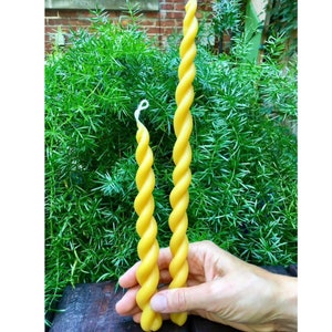 beeswax taper candles image 7