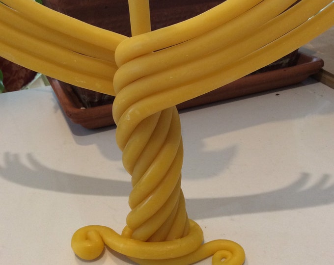 Beeswax Hanukkah Menorah Candle Hanukkah Candles Jewish Holiday Gift