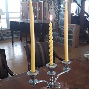 beeswax taper candles image 6