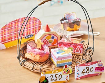 Bakery Shop Pretend Play Printables, dramatic play, preschool printables, toddler activities, kindergarten, printable, pdf, paper model