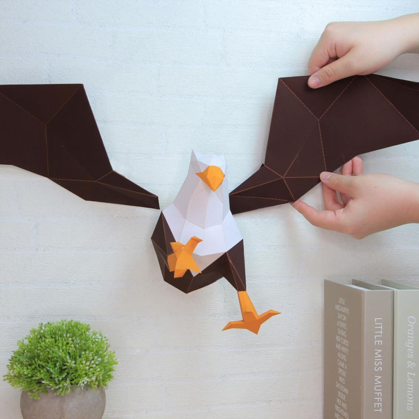 Griffin Wall Sculpture, Wall Decoration, Room Decoration, Paper Model ...