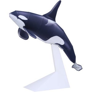 Orca papercraft, reptiles, Paper Model, papercraft template kit, Animal