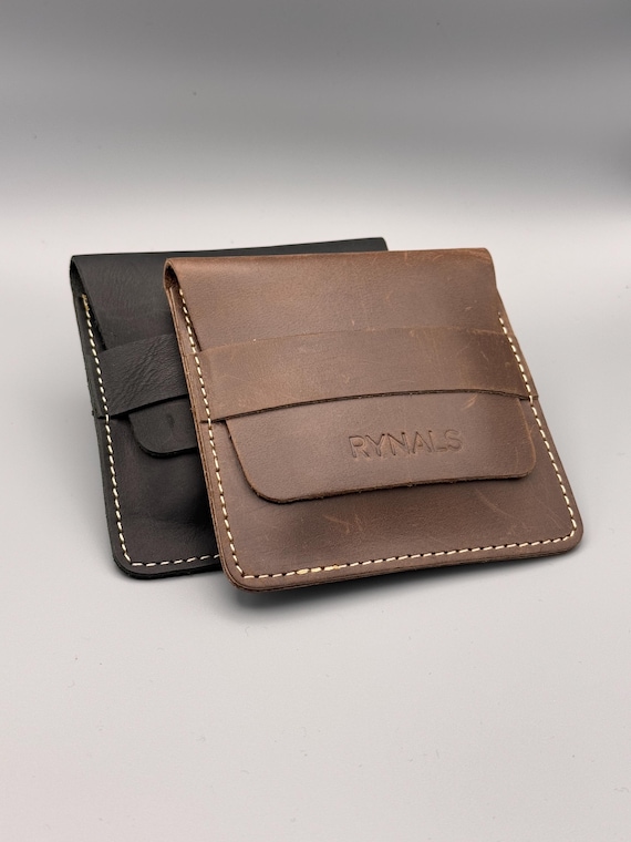 RYNALS Coin Purse Leather Coin Wallet Coin Purse for Men Leather