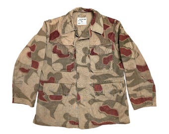 Chaqueta de camuflaje Sumpfmuster (pantano) de Alemania Occidental de los años 60