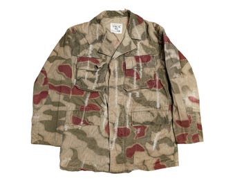 Chaqueta de camuflaje Sumpfmuster (pantano) de Alemania Occidental de los años 60