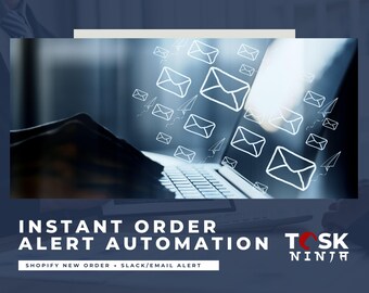 Shopify Order Alert Automation SOP | Slack & Email Notifications (PDF)