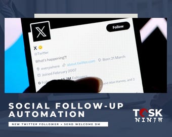 Social Follow-Up Automation SOP | Auto-Send Twitter DMs to New Followers | Zapier Engagement Workflow