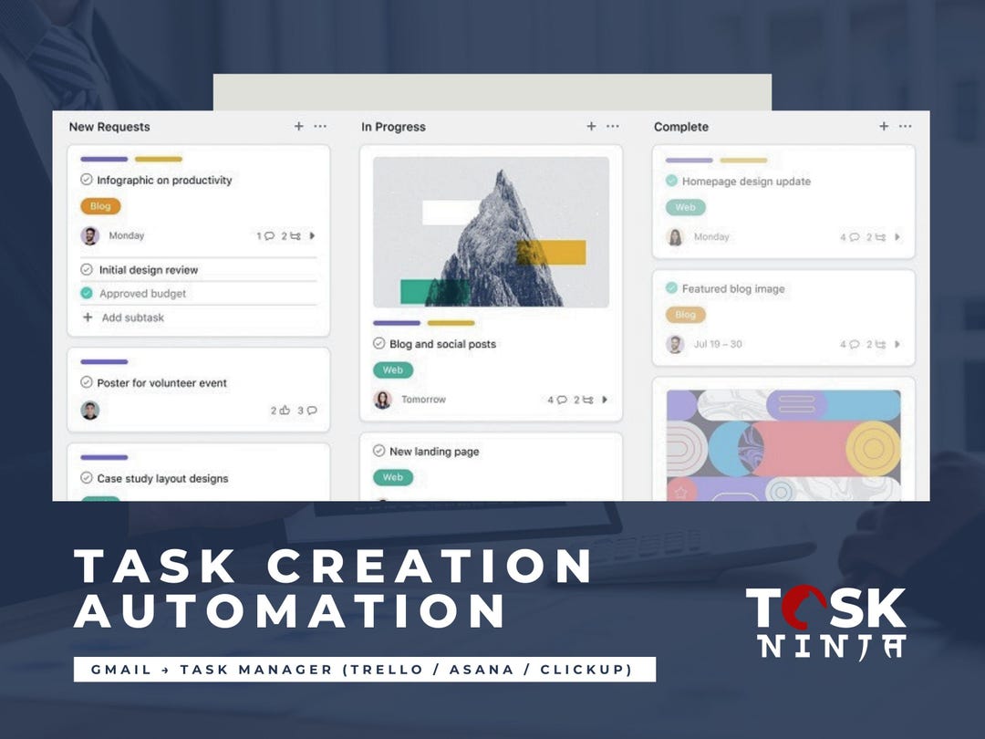 Gmail to Trello, Asana, Clickup Automation SOP | Task Creation Workflow ...