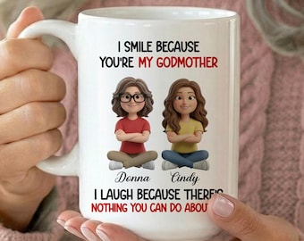 Funny Godmother Goddaughter Gift For Mothers Day Gift For Godmother Christmas Birthday Gift For Godmother Proposal Gift From Goddaughter