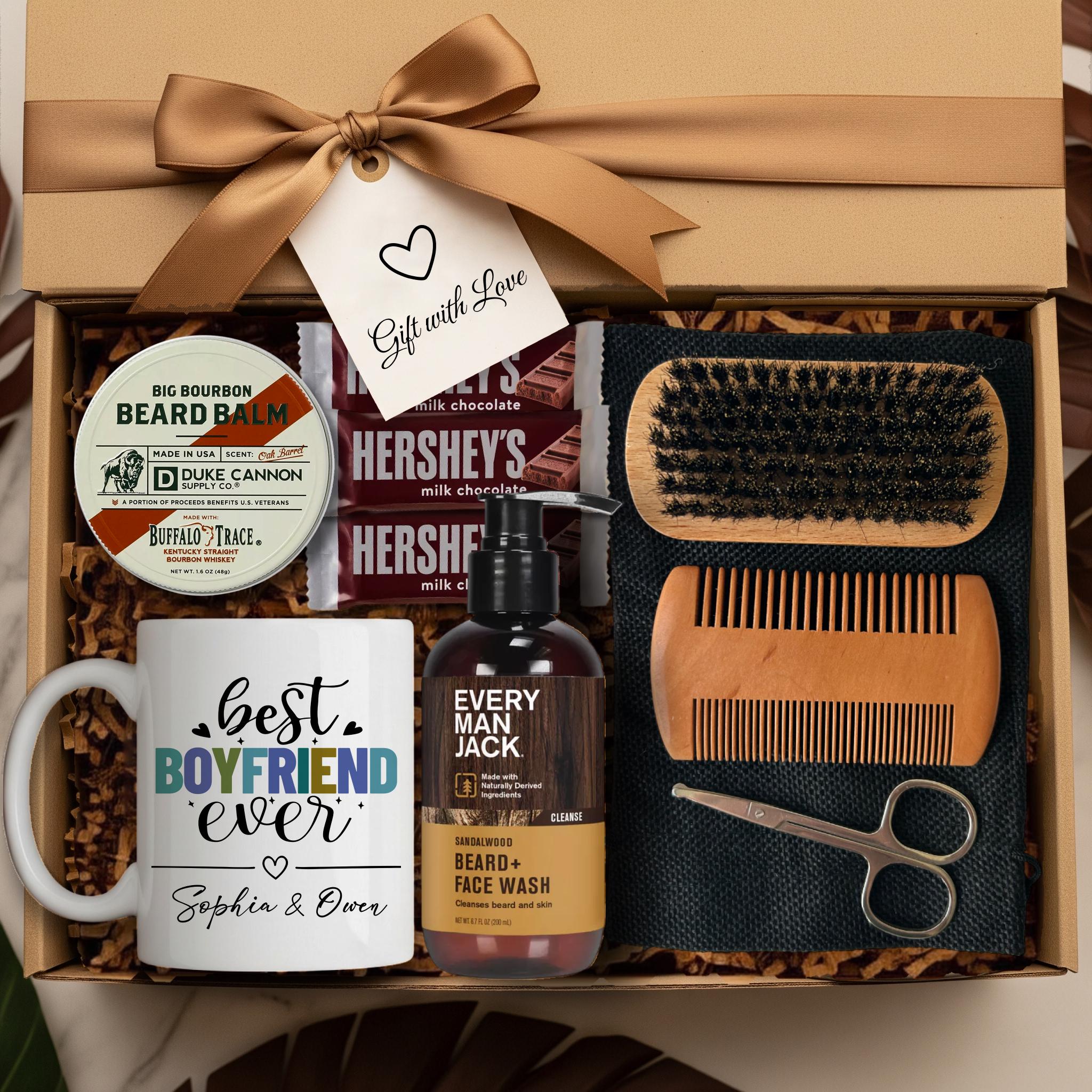 Boyfriend Gift Basket Boyfriend Beard Kit Shaving Gift Boyfriend Birthday Gift Long Distance Gift Boyfriend Christmas Gifts Anniversary Gift