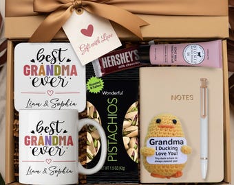 Self Care Gift Box For Grandma Birthday Gift Grandma Sentimental Gift Grandma Christmas Gift Grandma Mother's Day Gift Grandparents Day Gift
