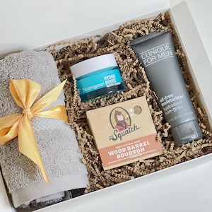 Hautpflege Geschenkbox für Männer Grooming Kit für Männer Geschenkkorb für fettige Hautpflege für Männer Grooming Geschenkbox für Männer Geburtstagsgeschenkbox für Männer