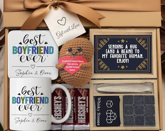 Personalized Boyfriend Gift Box Boyfriend First Anniversary Gift For Boyfriend Custom Gift Boyfriend Birthday Gift Boyfriend Valentines Gift