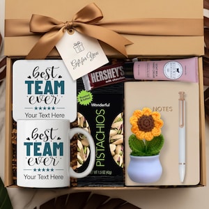 Team Gifts Personalized Team Christmas Box Gifts For Teams Holiday Gift Boxes For Team Gift Bags For Team Appreciation Corporate Gifts